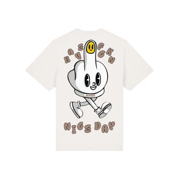 Have A Nice Day Off White Tee 