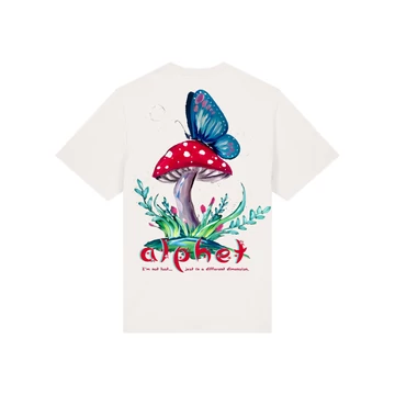 Mushroom Magic Off White Tee 