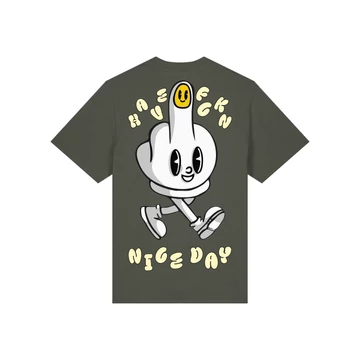 Have A Nice Day Off White Tee 