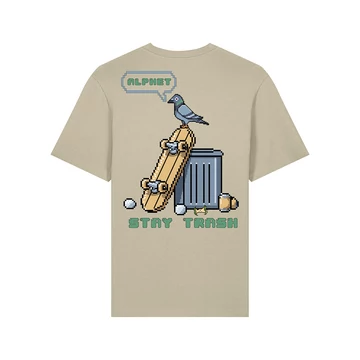 Stay Trash Stone Tee 