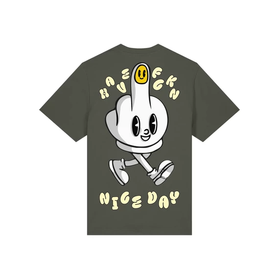Have A Nice Day Off White Tee 